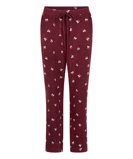 Pantalon en jersey Essential, Rouge