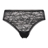 String taille haute Lyla, Noir