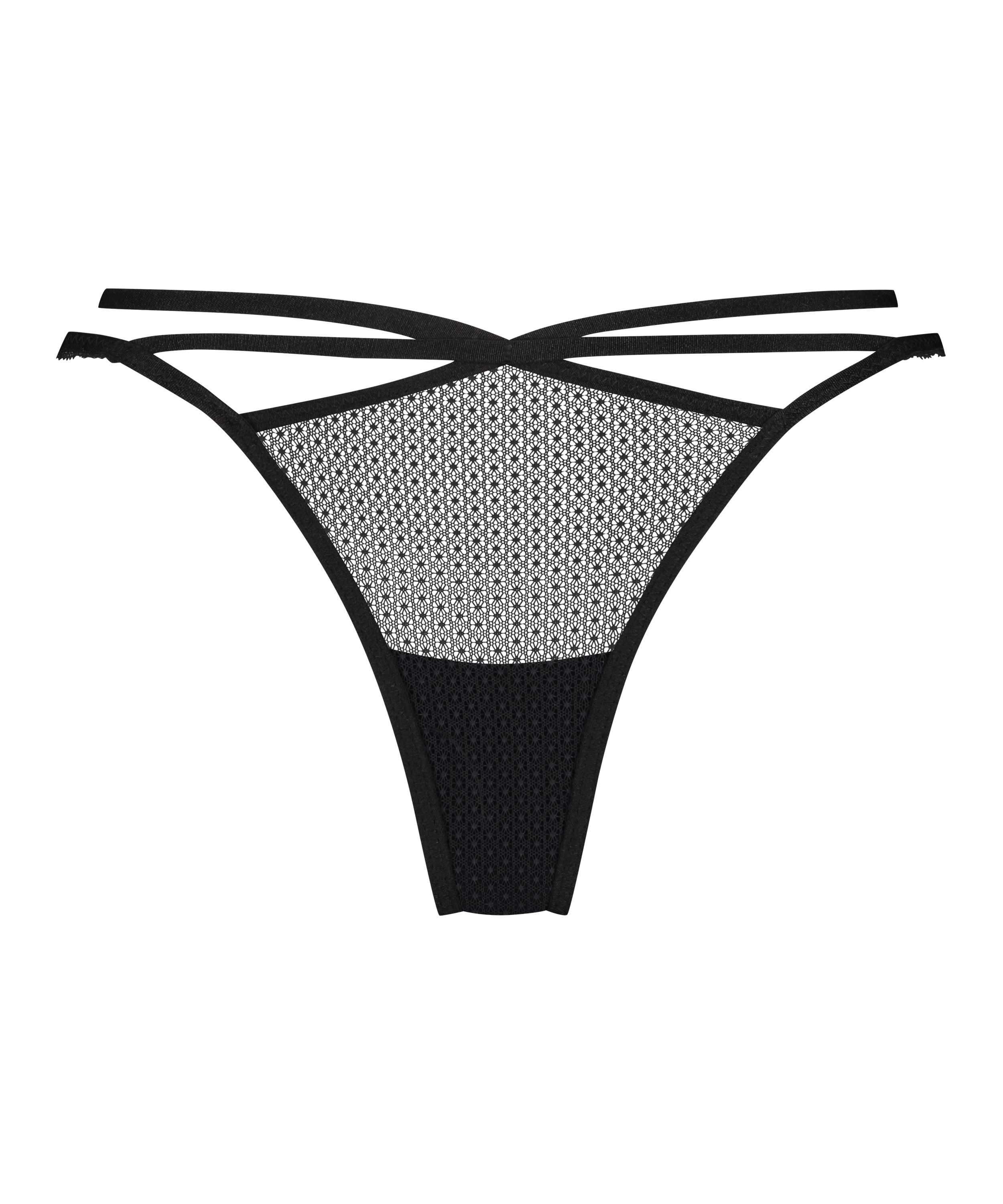 Slip mini brésilien Joy, Noir, main