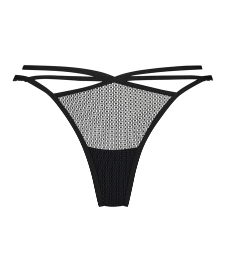 Slip mini brésilien Joy, Noir