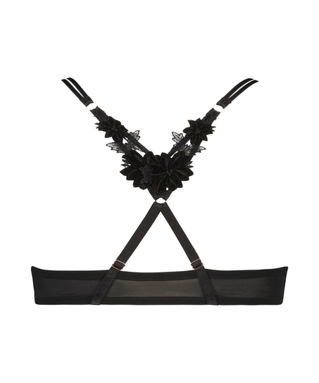 Soutien-gorge à armatures préformé push-up Kelsey Lucy Hale, Noir