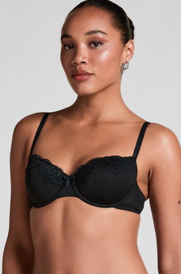 Hunkemöller Soutien-gorge a armatures preforme Secret Lace Noir