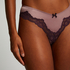 Slip brésilien Lace & Shine, Violet