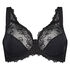 Soutien-gorge &agrave; armatures non-pr&eacute;form&eacute; Diva, Noir