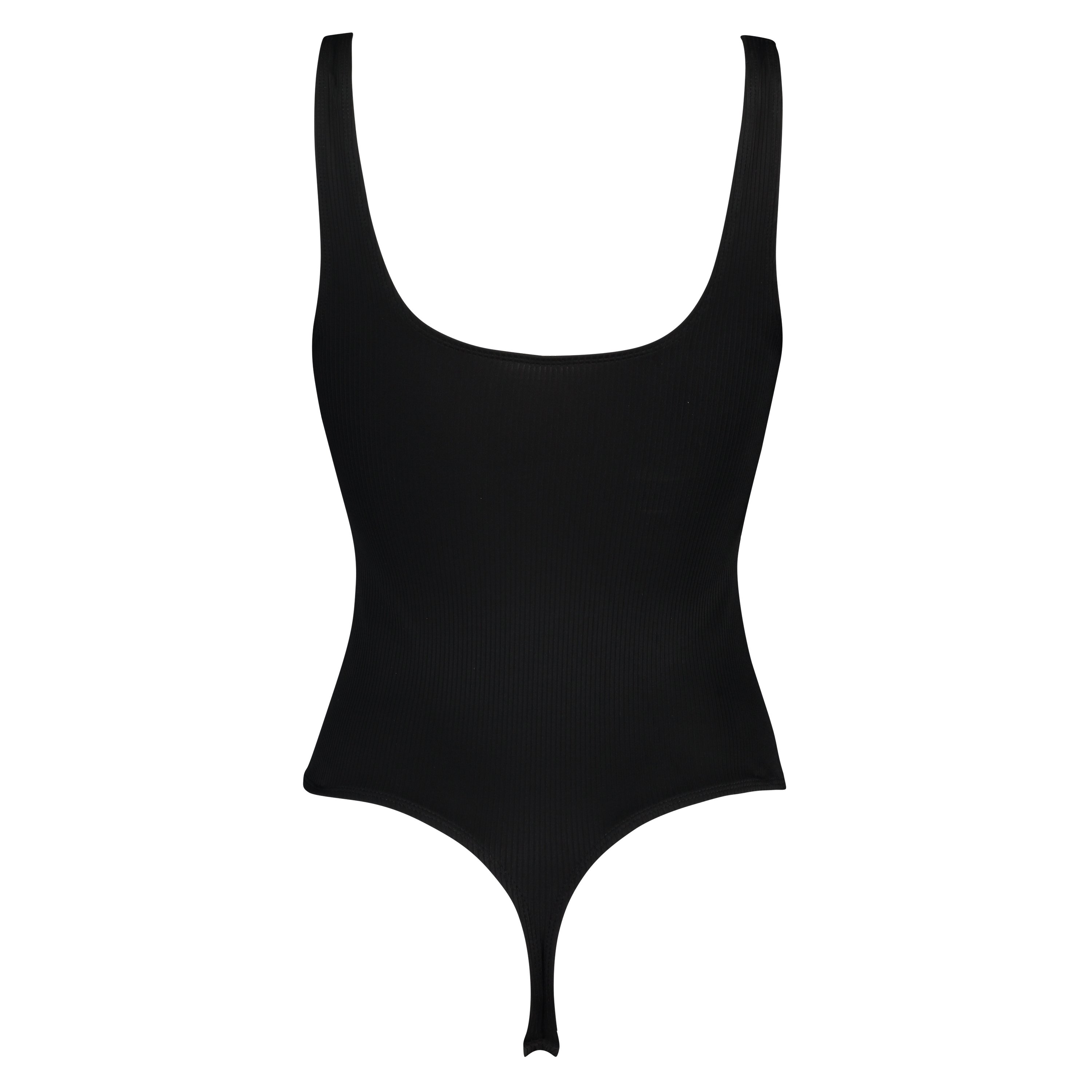 Body Rib Singlet, Noir, main