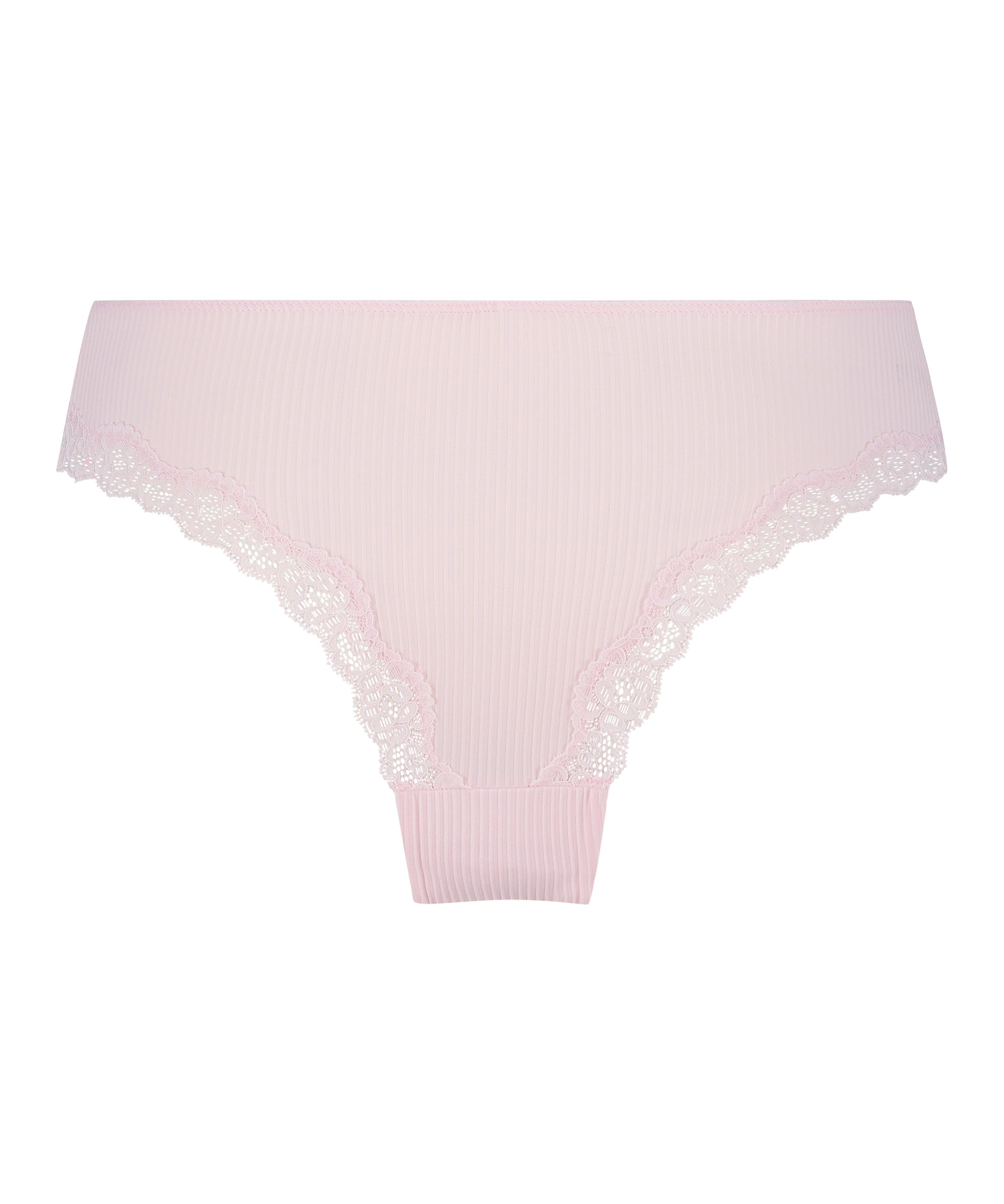 Slip brésilien Lola, Rose, main