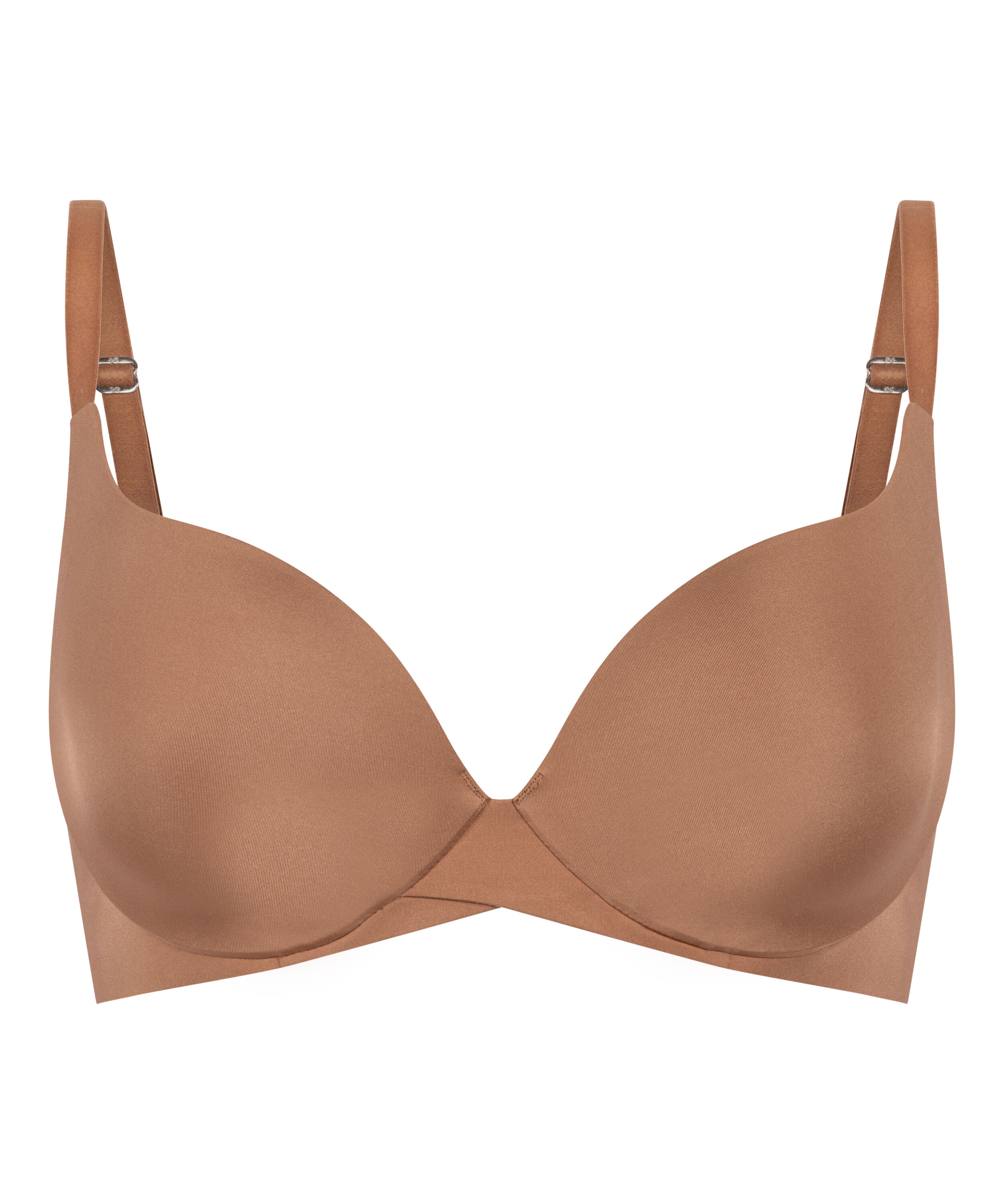 Soutien-gorge &agrave; armatures pr&eacute;form&eacute; Smooth, Marron