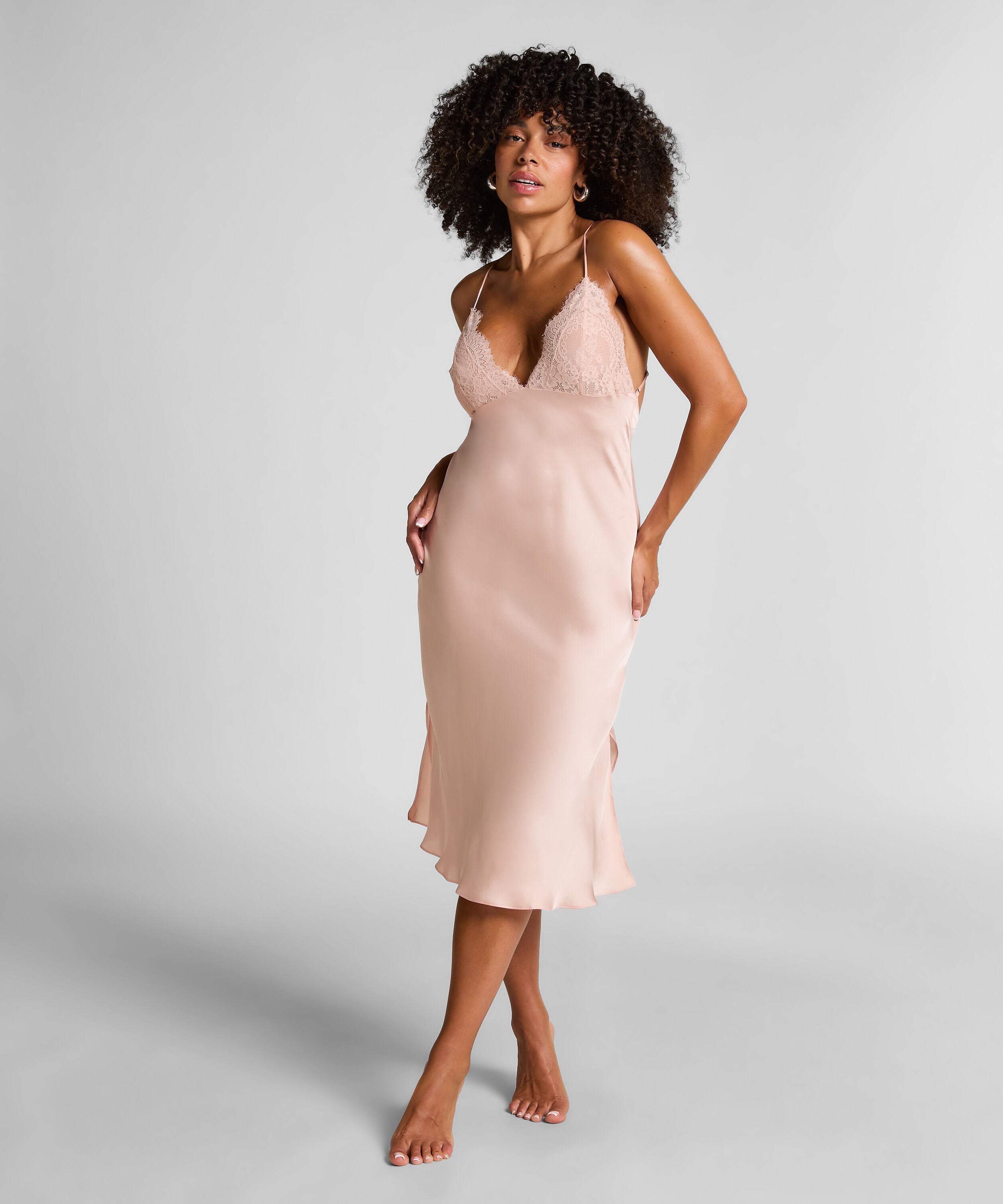 Slip dress Dorothy, Rose
