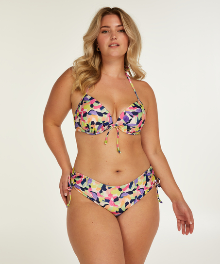 Haut de bikini pr&eacute;form&eacute; push-up Hawaii, Blanc