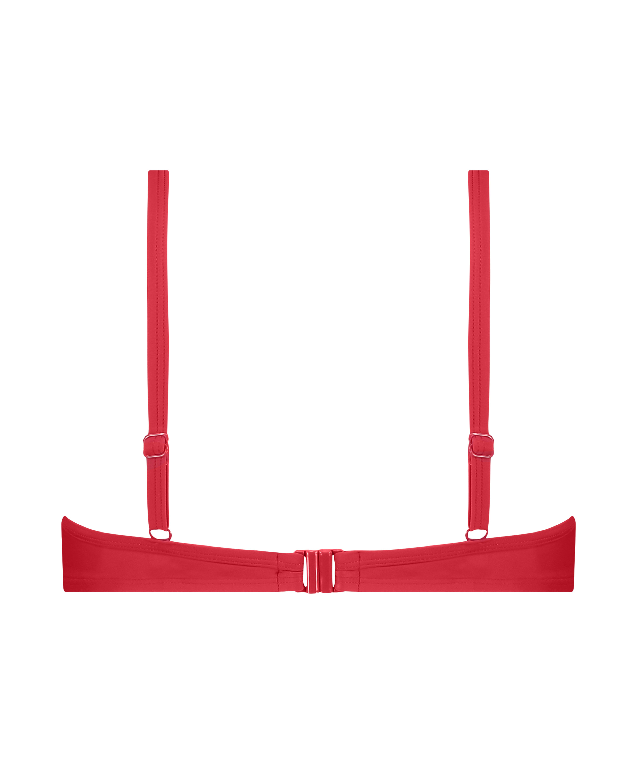 Haut de bikini Luxe, Rouge, main