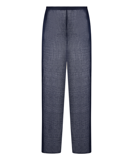 Pantalon de plage en maille, Bleu