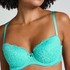 Soutien-gorge à armatures préformé Marine, Vert
