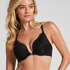 Soutien-gorge à armatures push-up préformé Sabrina, Noir