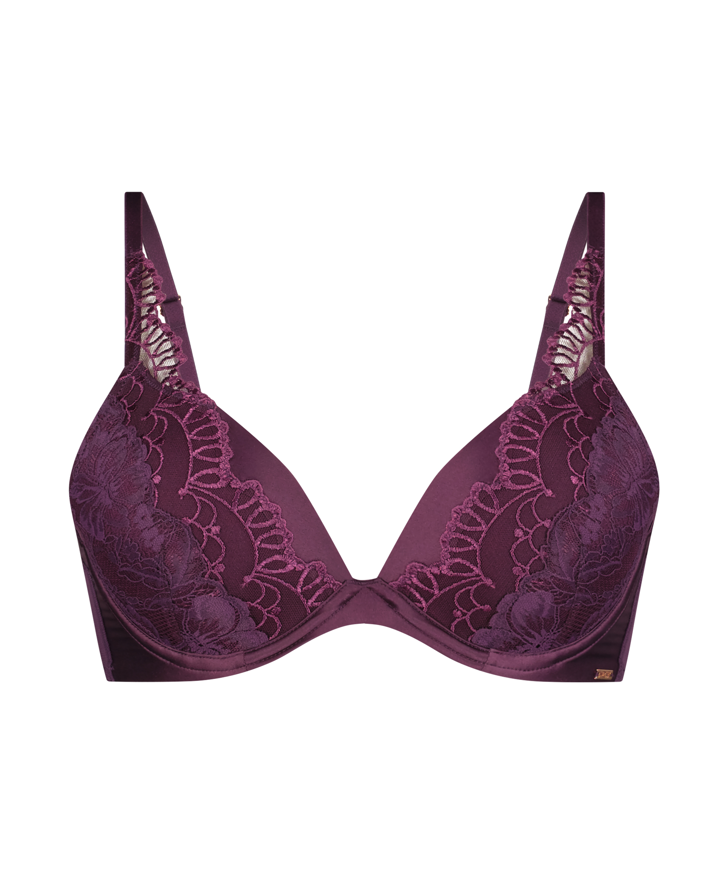 Soutien-gorge push-up à armatures préformé Samra, Violet, main