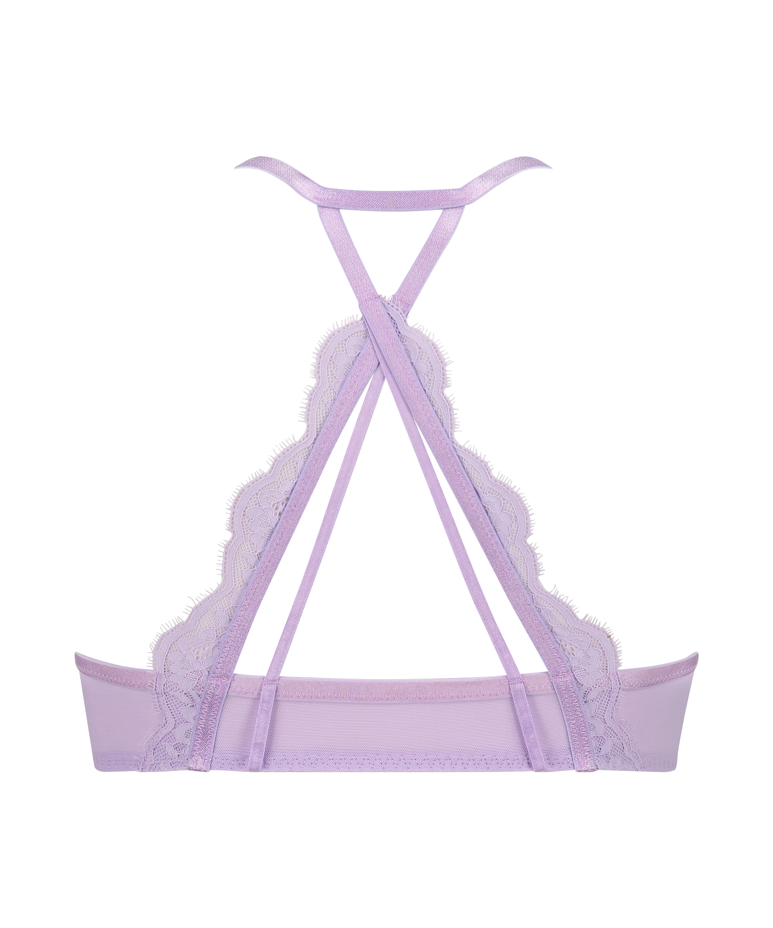 Soutien-gorge push-up rembourré à armatures Blaise, Violet, main
