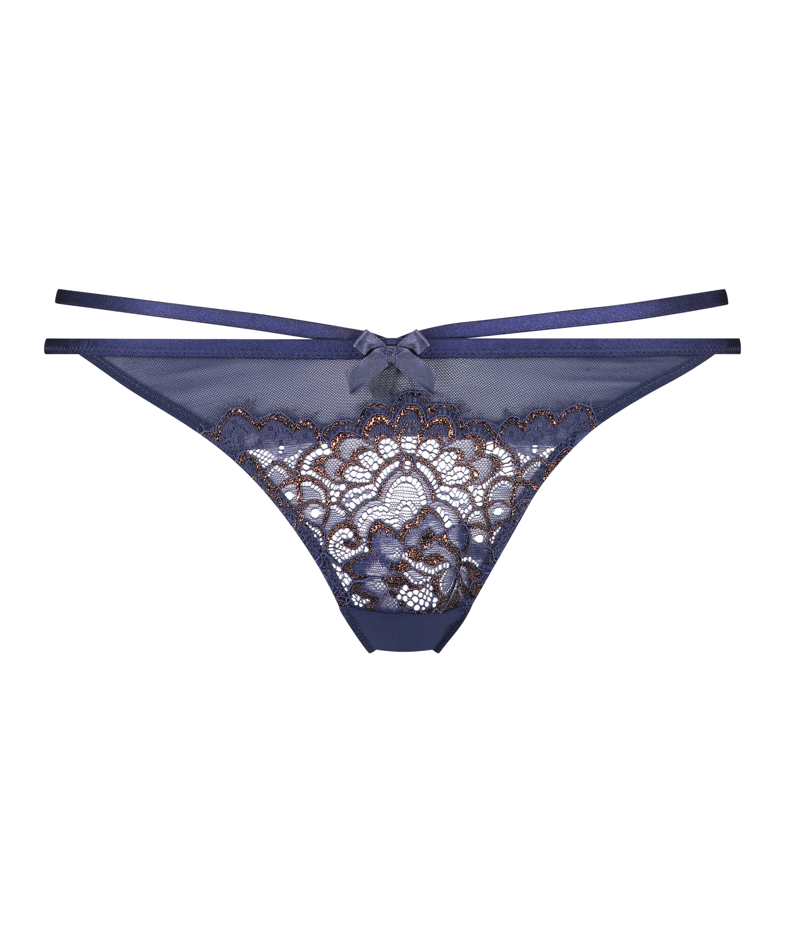 Slip tanga Rya, Bleu, main