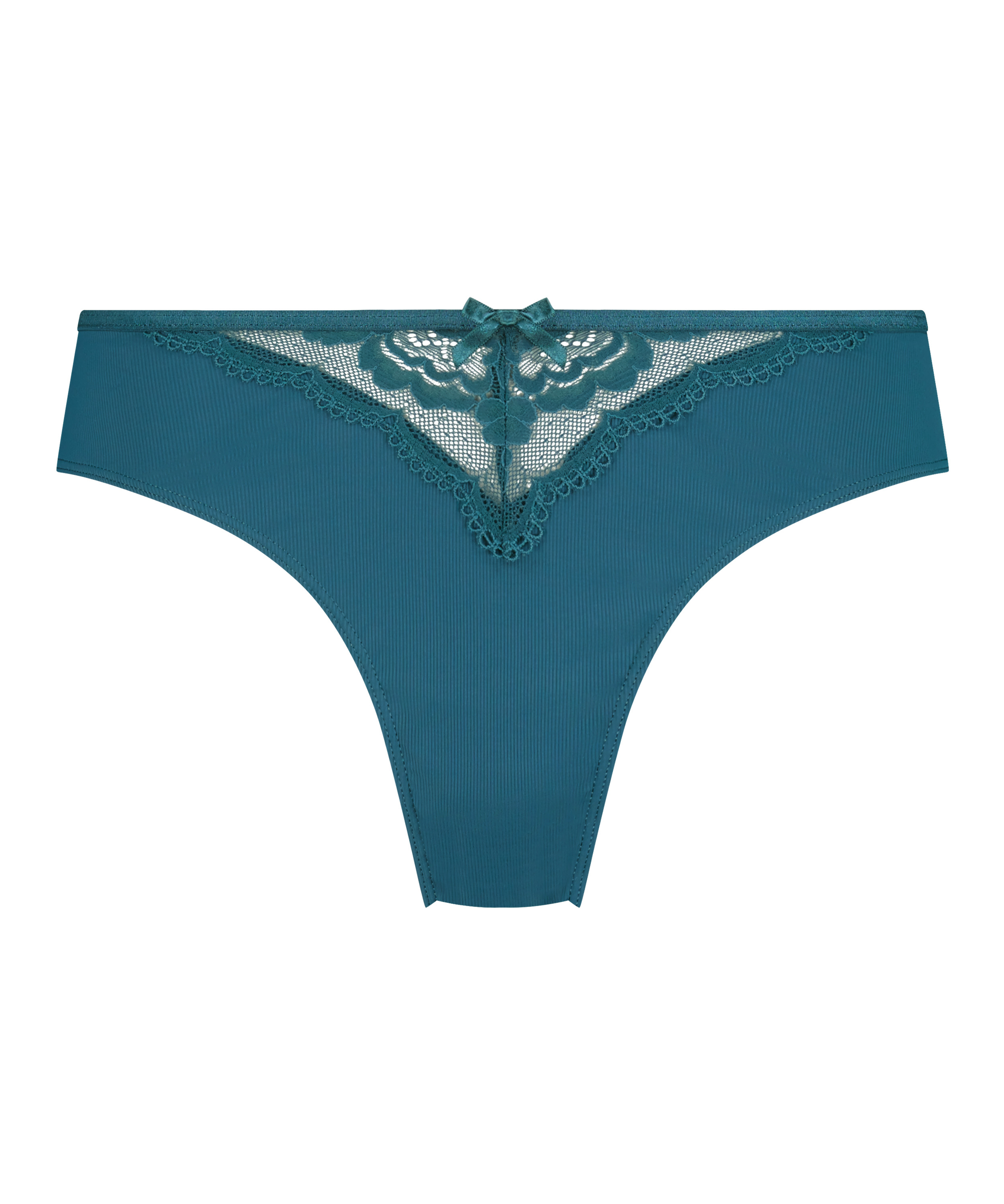 Slip brésilien Nadine, Bleu, main