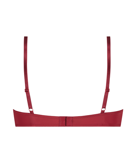 Soutien-gorge à armatures préformé Plunge, Rouge