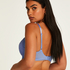 Soutien-gorge sans armatures préformé Bessie, Bleu