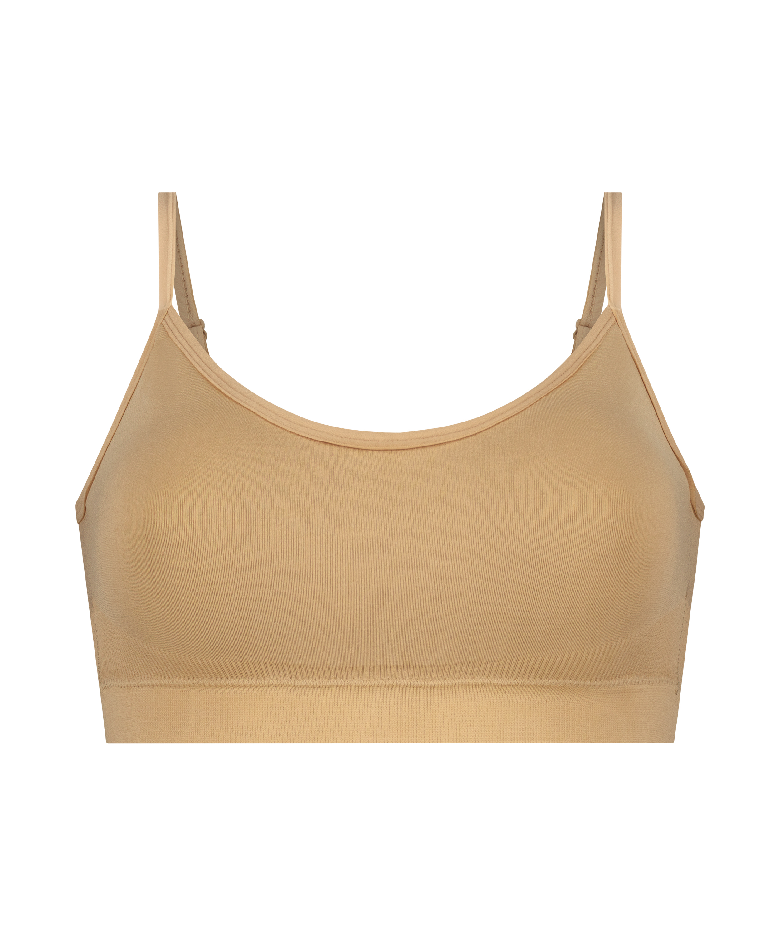 ﻿Bralette à lanières, Beige, main
