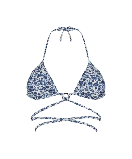 Haut de bikini triangle Morocco, Blanc