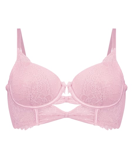 Soutien-gorge à armatures longline préformé Juliette, Rose