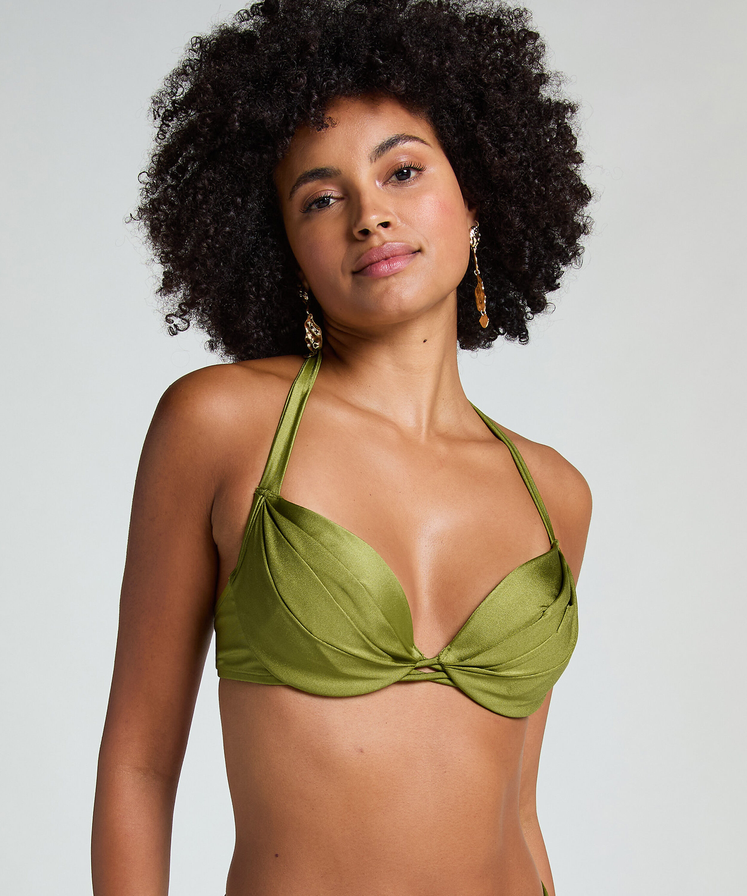 Haut de bikini Holbox, Vert