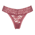 String en V taille extra basse, Rouge