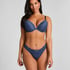 Soutien-gorge &agrave; armatures pr&eacute;form&eacute; push-up Marine, Bleu