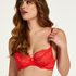 Soutien-gorge à armatures non-préformé Rose, Rouge