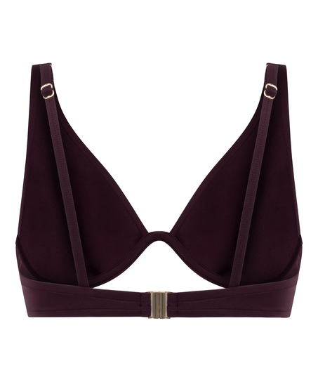 Haut de bikini en néoprène, Violet