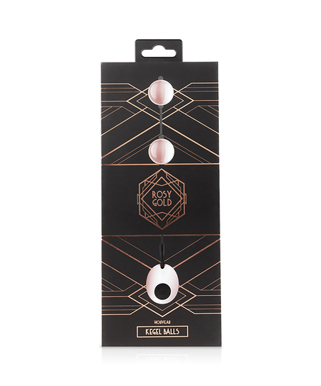 Nouveau Kegel Balls Rosy Gold, Rose