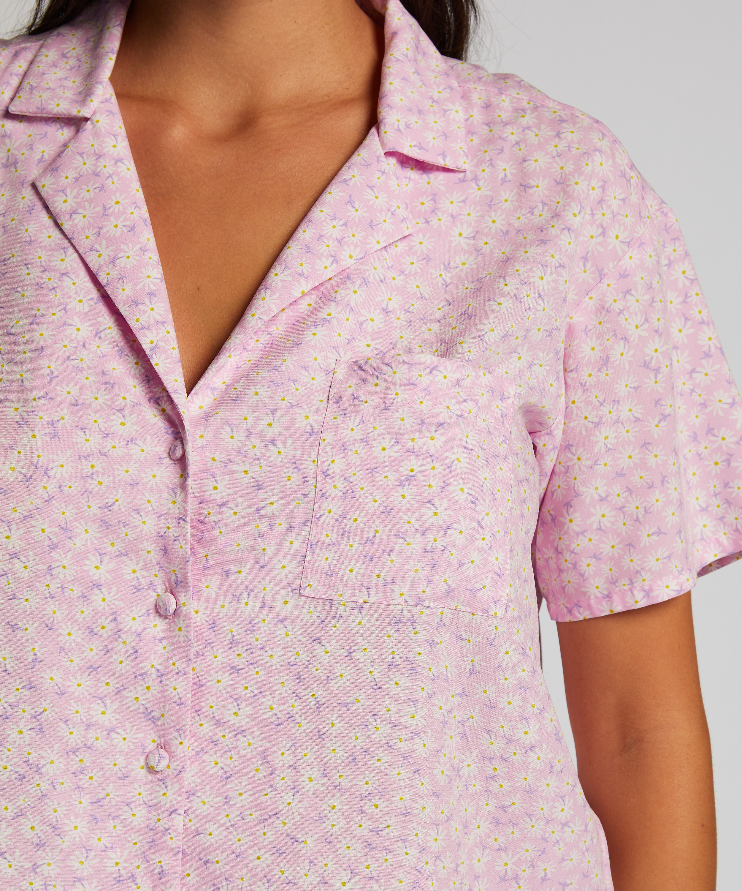 Haut de pyjama Springbreakers, Rose, main