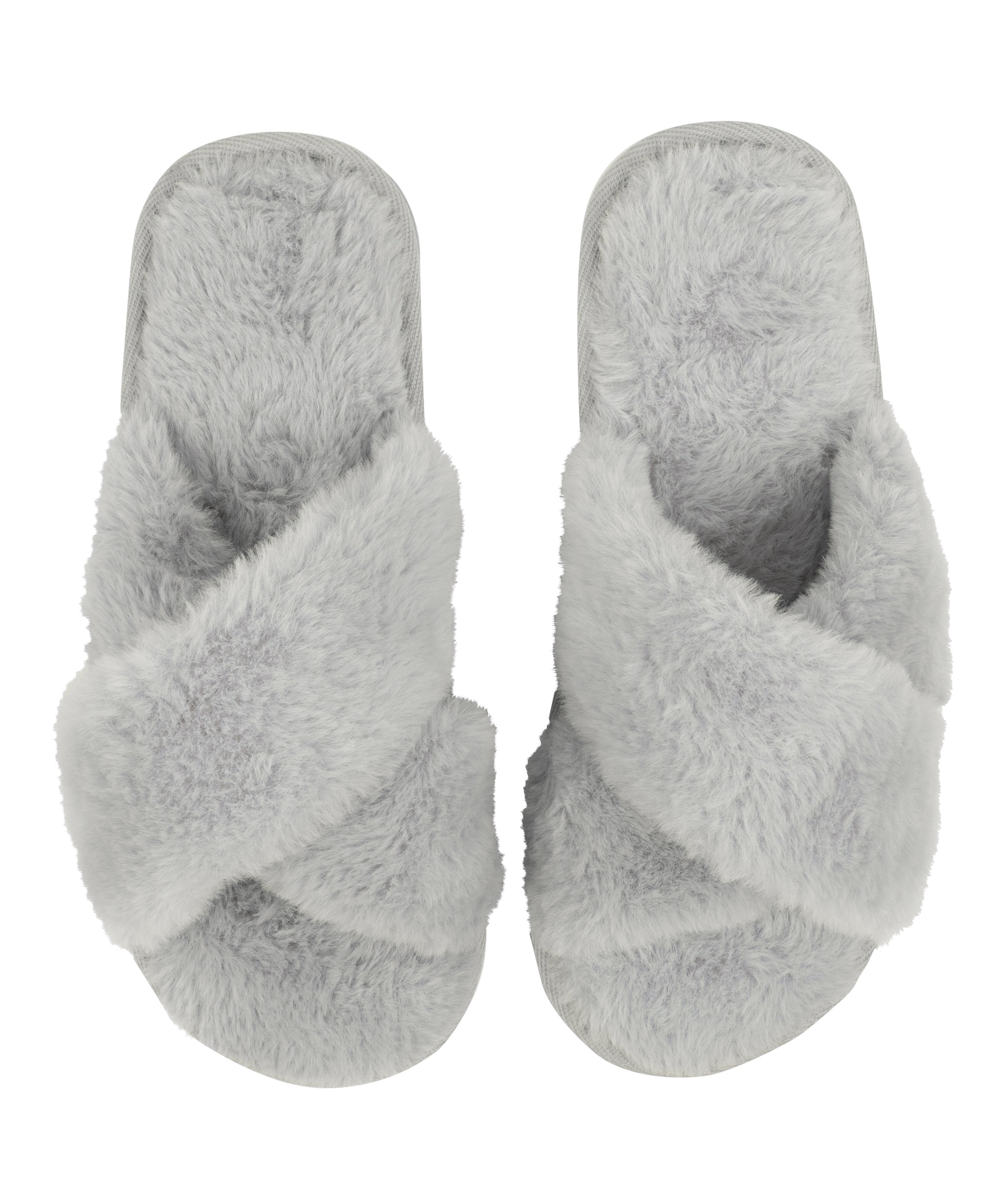 Chaussons Lia, Gris, main