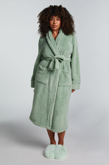 Hunkemöller Peignoir Fleece Vert