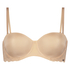 Soutien-gorge à armatures préformé sans bretelles Angie, Beige