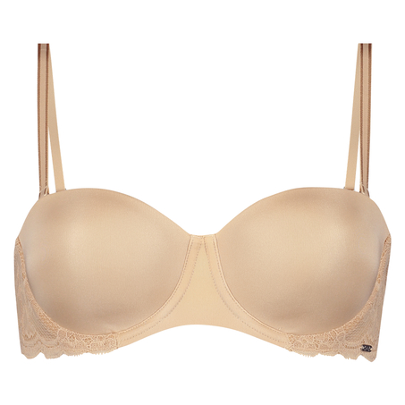 Soutien-gorge à armatures préformé sans bretelles Angie, Beige