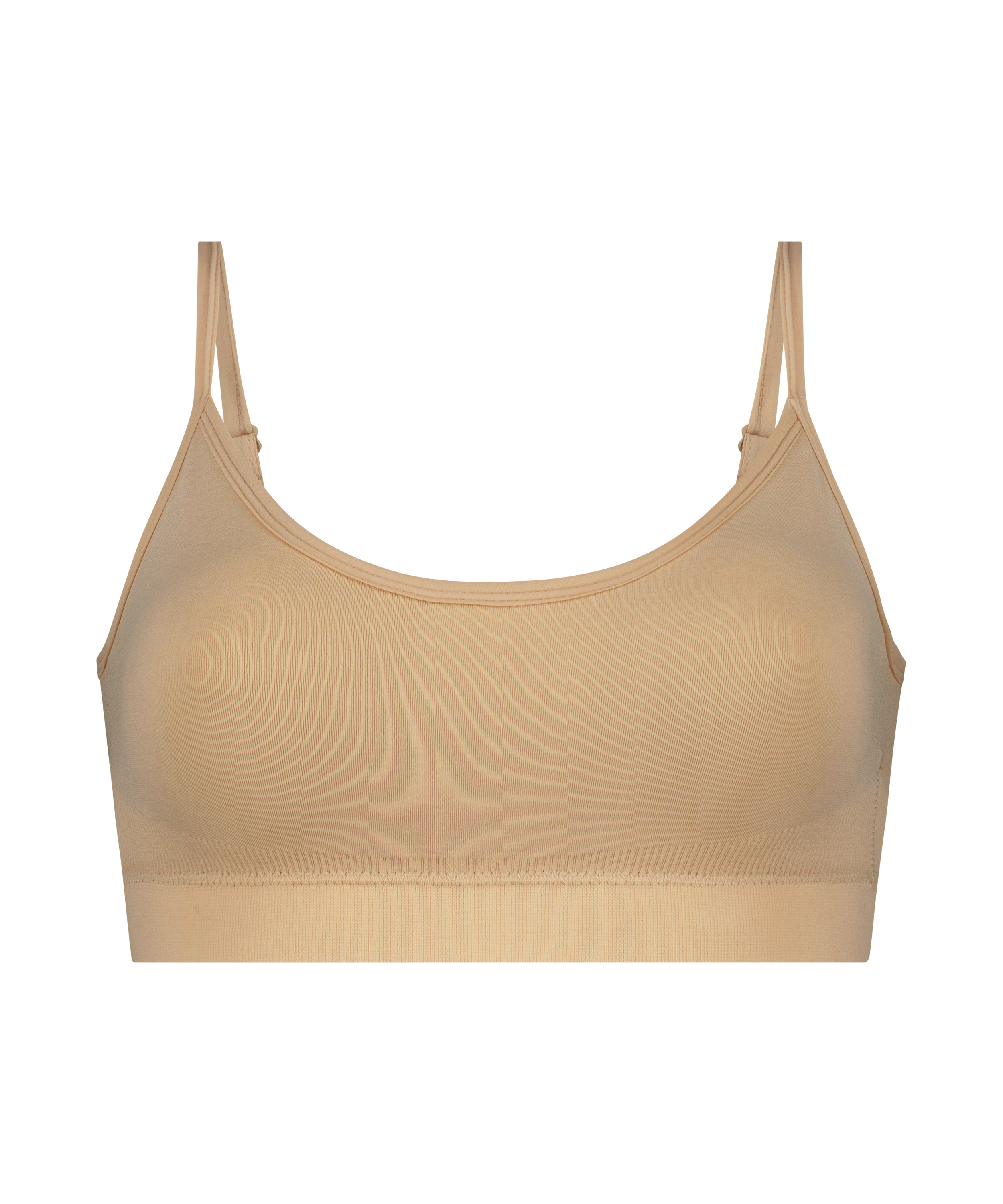 ﻿Bralette à lanières, Beige, main