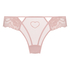 Slip brésilien Amy Heart, Rose