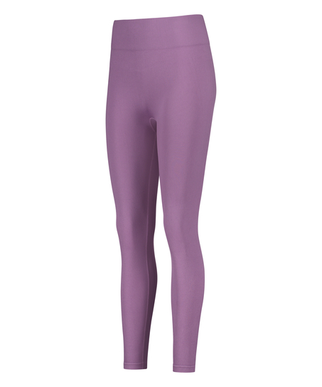 Legging de sport sans coutures taille haute HKMX, Violet