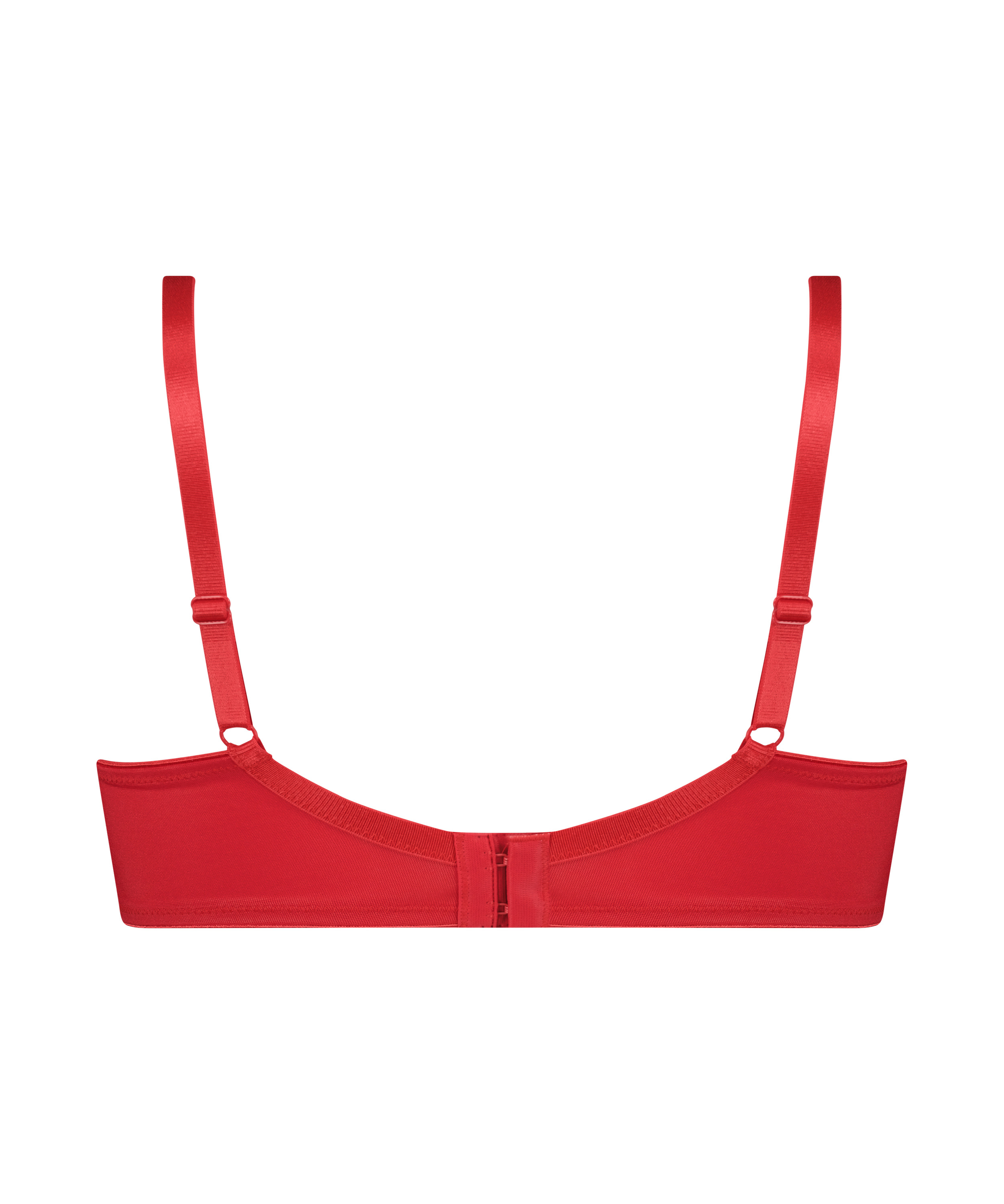Soutien-gorge à armatures non-préformé minimiseur Nina, Rouge, main