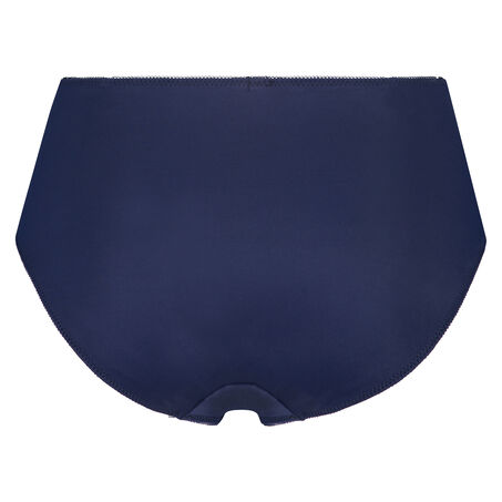 Slip taille haute Diva, Bleu