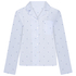 Chemise en coton, Bleu