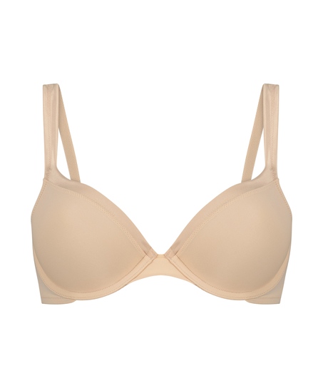 Soutien-gorge à armatures préformé Satin fleece, Beige
