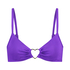 Haut de bikini court Eclipse, Violet
