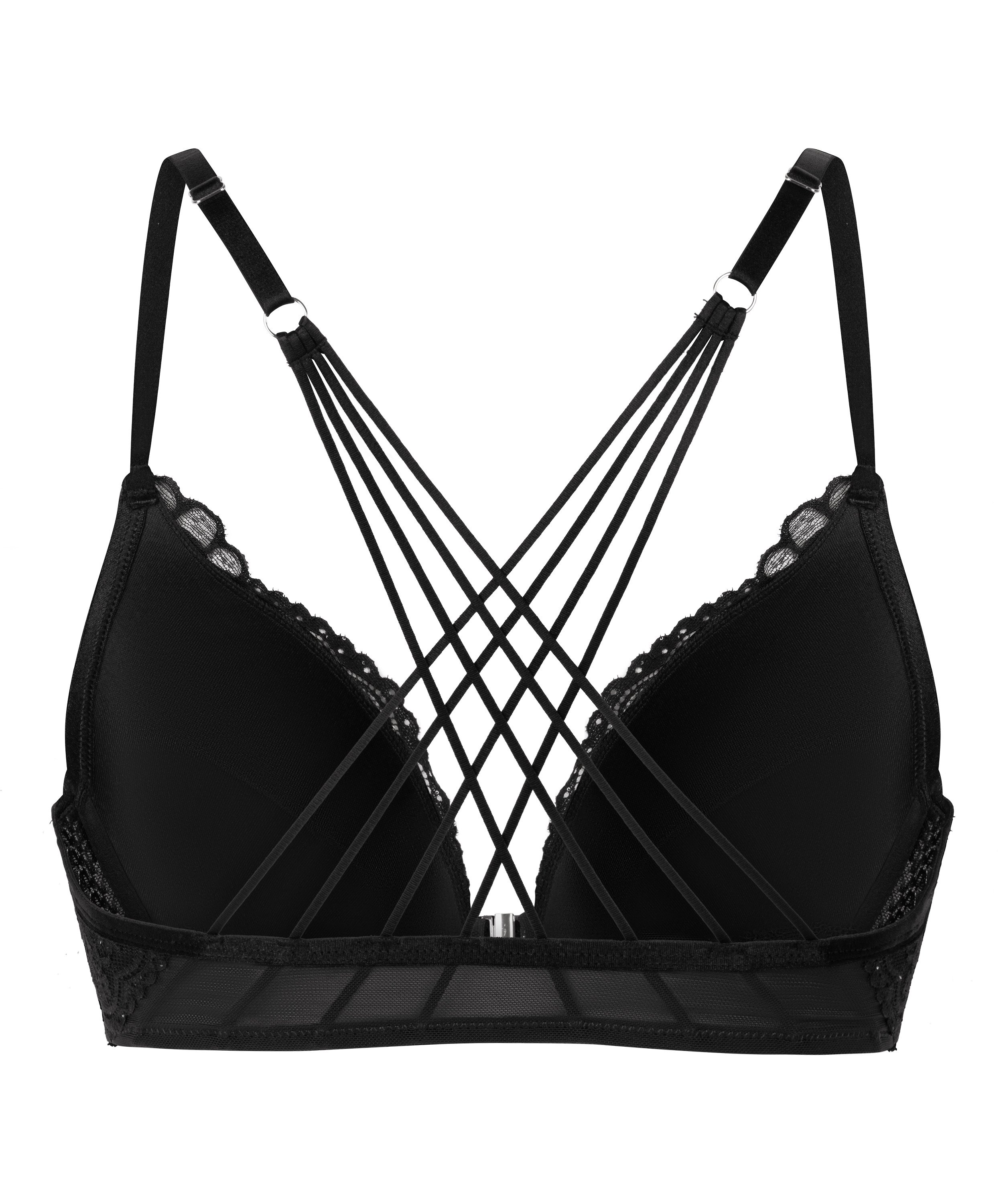 Soutien-gorge à armatures push-up préformé Sabrina, Noir, main
