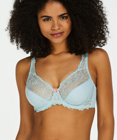 Soutien-gorge &agrave; armatures non-pr&eacute;form&eacute; Diva, Bleu