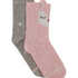 3 paires de chaussettes Giftpack, Rose