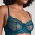Soutien-gorge non-rembourré à armatures Isabelle, Bleu
