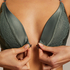 Soutien-gorge push-up &agrave; armatures pr&eacute;form&eacute; Nicole, Vert
